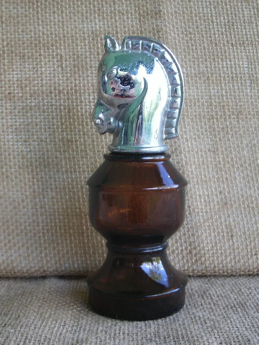 Vintage Avon Horse Knight Chess Piece Bottle
